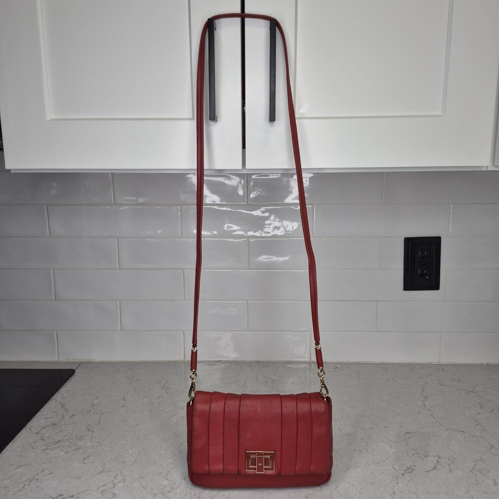 Anya‎ Hindmarch Mini Gracie Shoulder Bag Crossbody 2way W/ Strap Bag Red